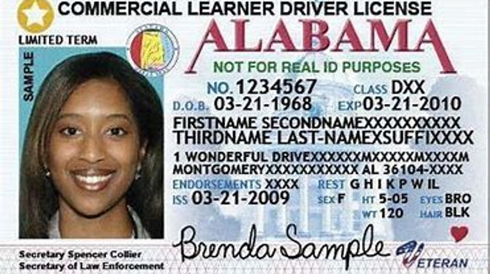 Alabama Fake Id Front And Back