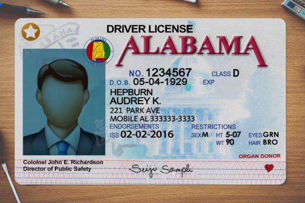 Alabama Fake Id Front And Back