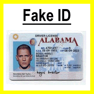 Alabama Fake Id Maker