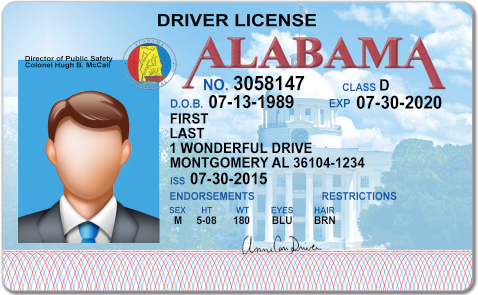 Alabama Fake Id Templates