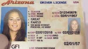 Arizona Scannable fake id