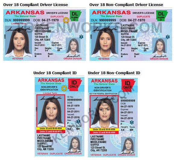 Arkansas Fake Id Front And Back