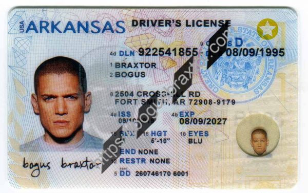 Arkansas Fake Id Front And Back