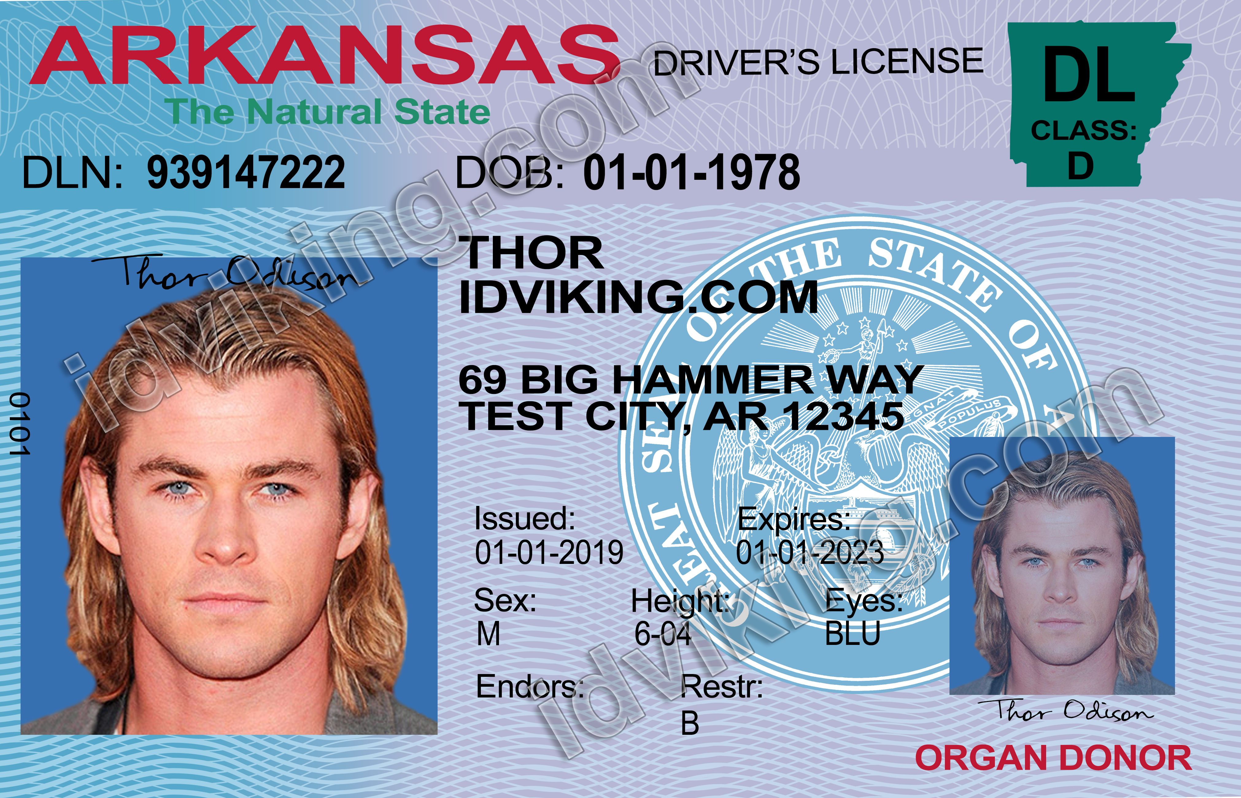 Arkansas Fake Id Online