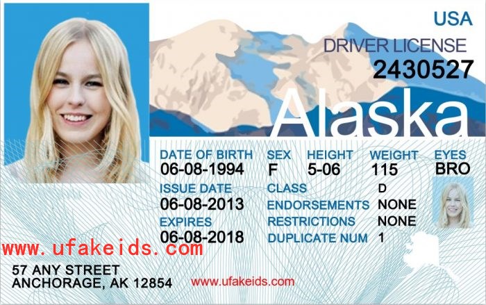 Best Alaska Fake Id