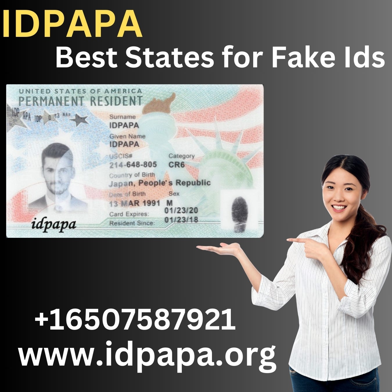 best fake id state