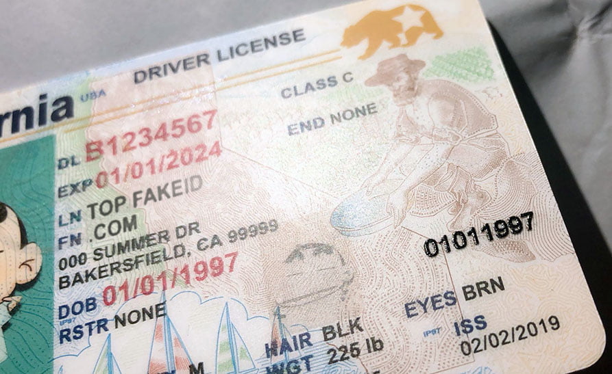 Buy California Fake Id