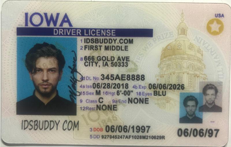 Buy Iowa Fake Id