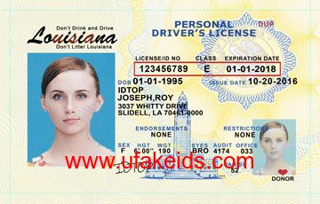 Buy Louisiana Fake Id