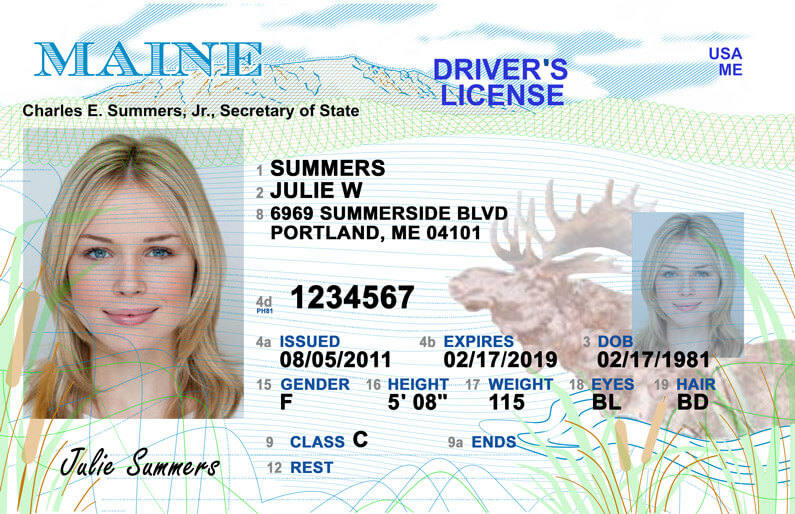 Buy Maine Fake Id