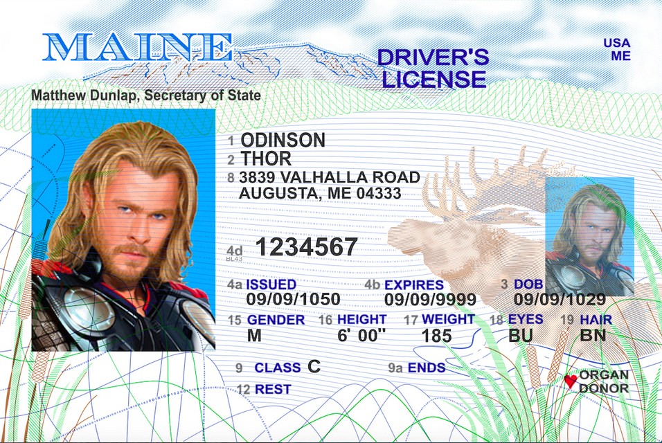 Buy Maine Fake Id