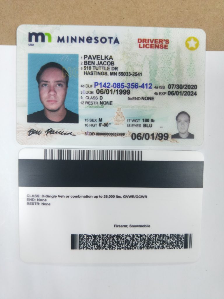 Buy Minnesota Fake Id