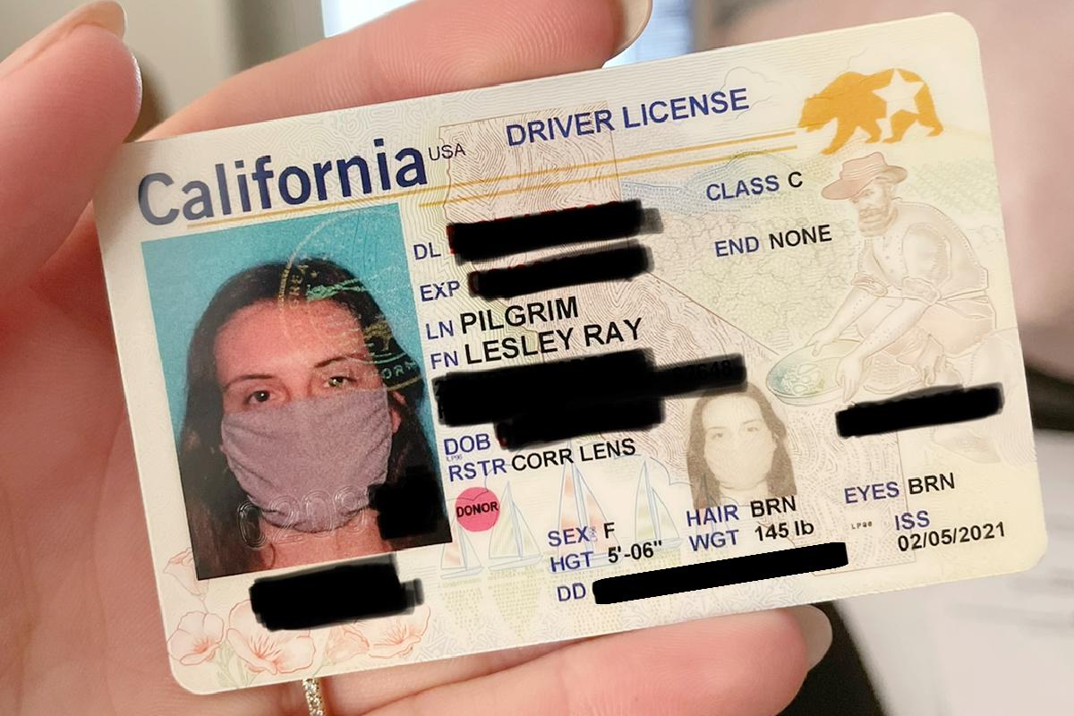 California Fake Id Front And Back