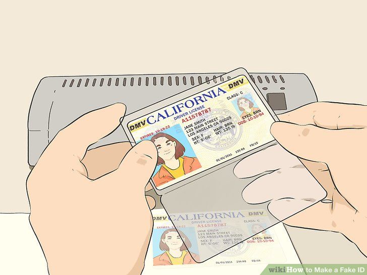 California Fake Id Templates