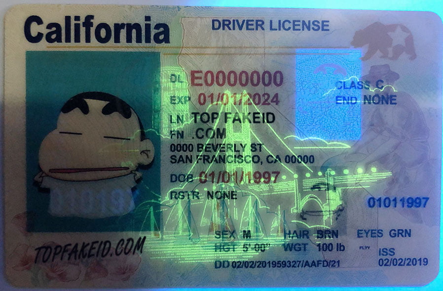 California Scannable fake id