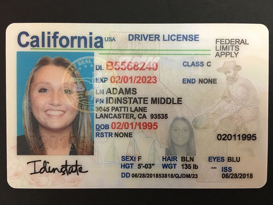 California Scannable fake id