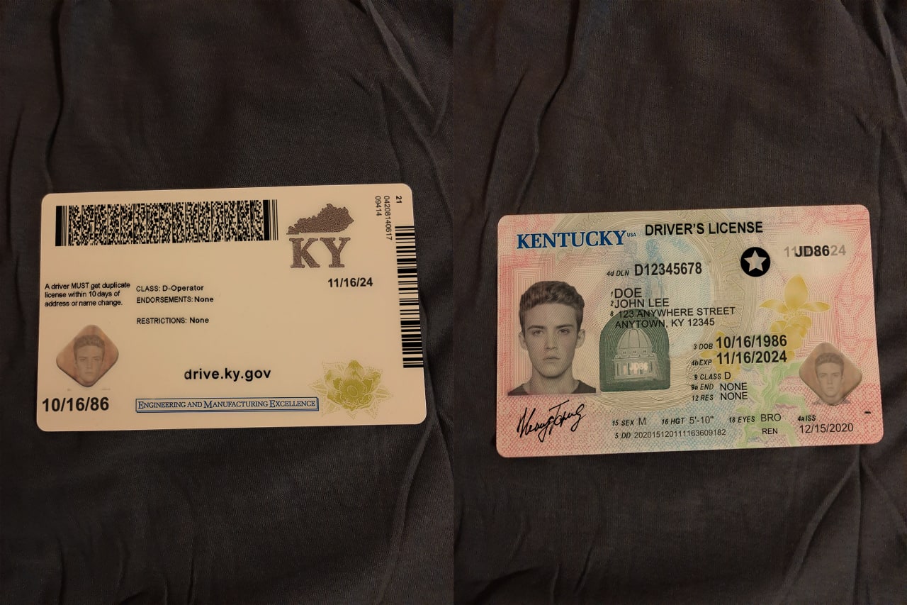 Cheap Kentucky Fake Id