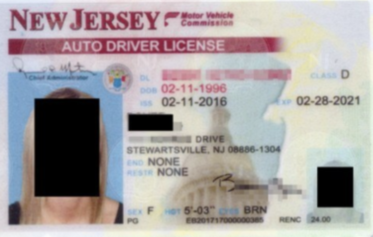 Cheap New Jersey Fake Id