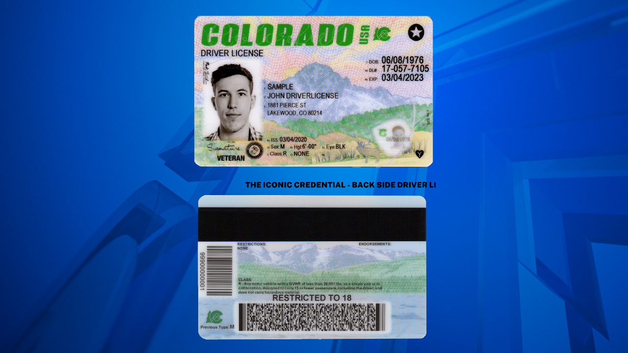 Colorado Fake Id Front And Back