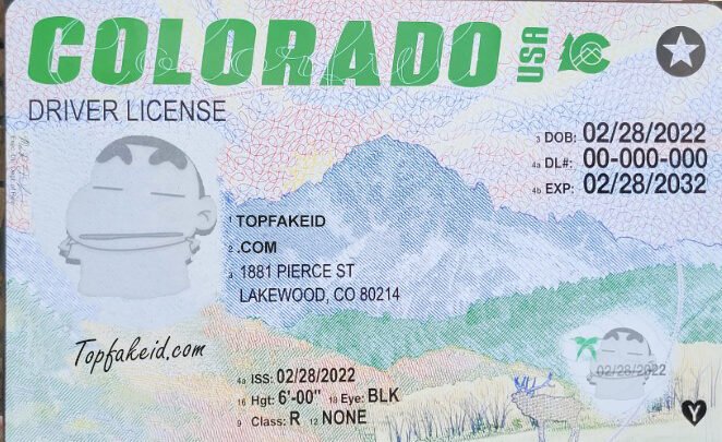 Colorado Fake Id Front And Back