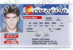 Colorado Fake Id Online