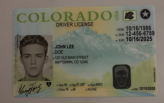 Colorado Scannable fake id