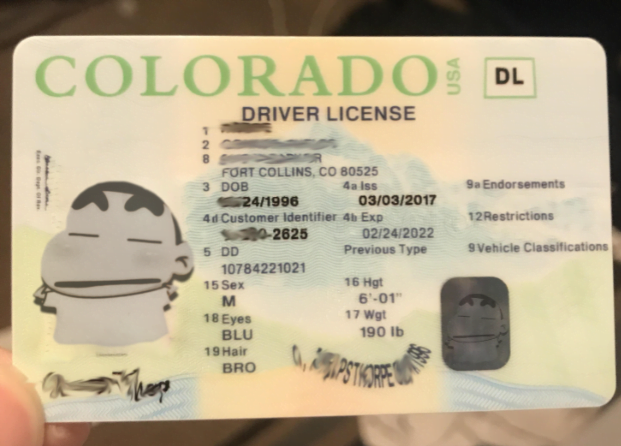 Colorado Scannable fake id