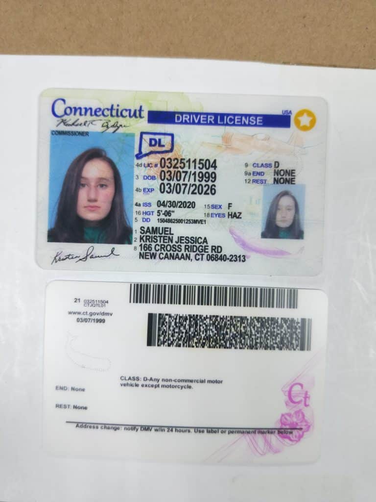 Connecticut Fake Id Generator