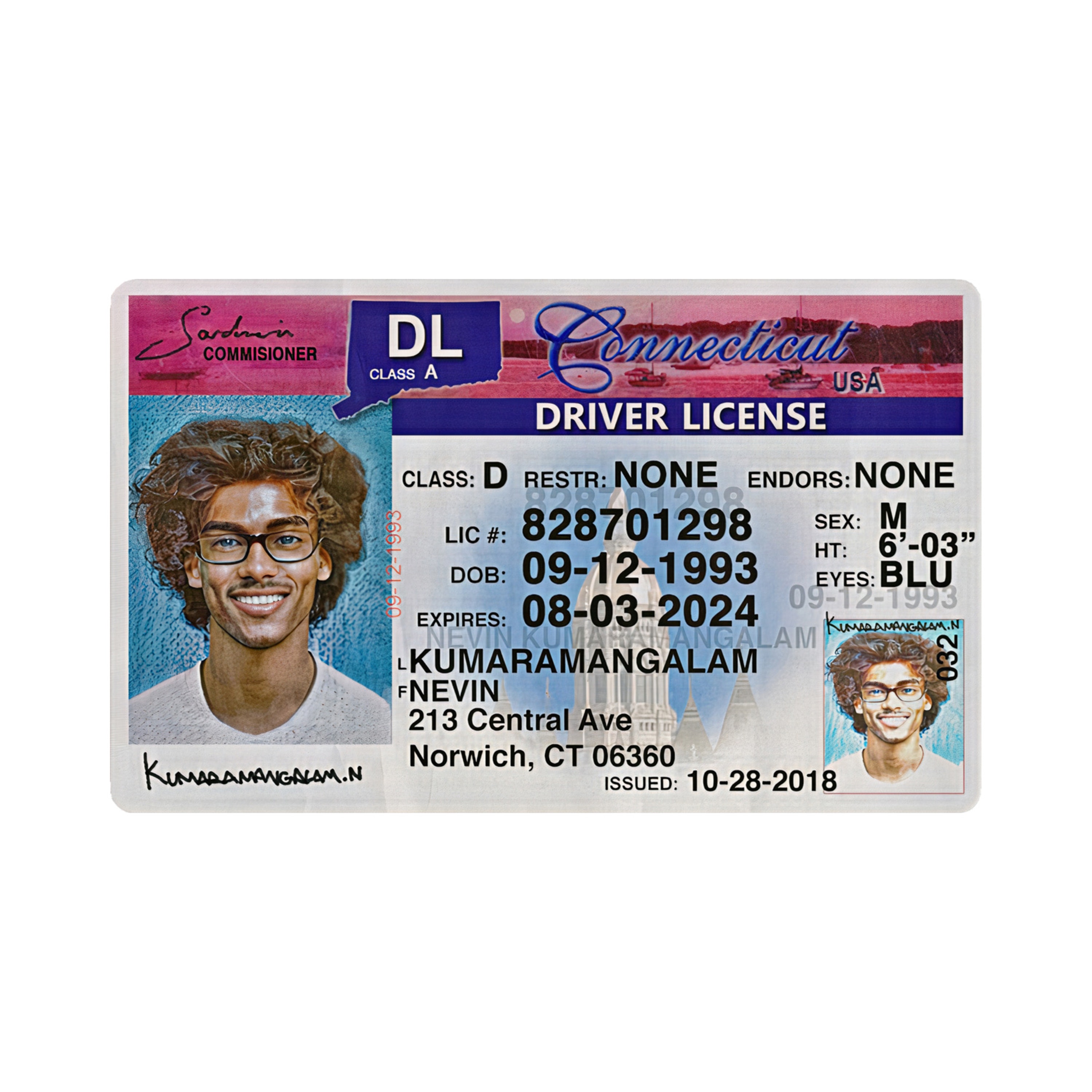 Connecticut Fake Id Templates