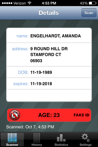 Connecticut Scannable fake id