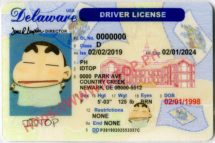 Delaware Scannable fake id