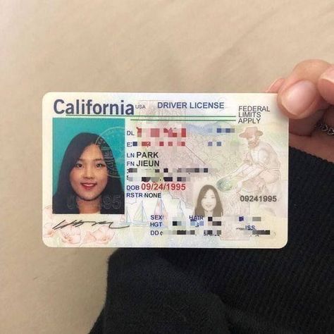 fake california id card