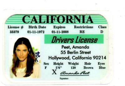 fake california id template