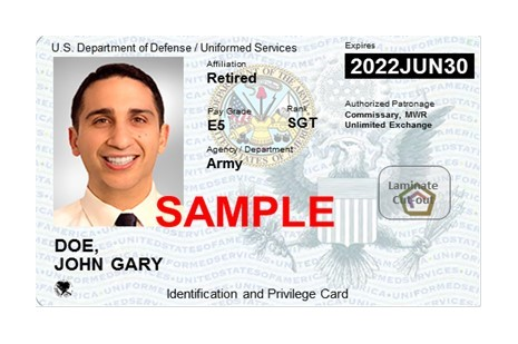 fake id card front and back