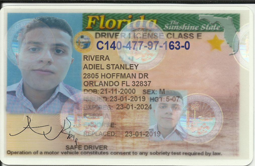 Florida Scannable fake id