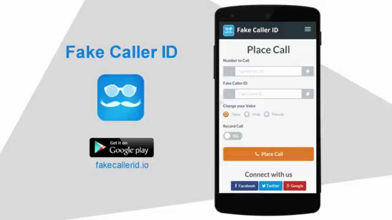 free caller id faker