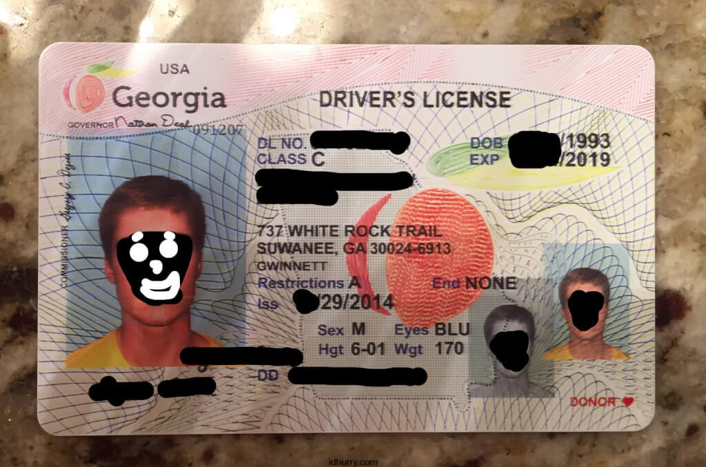 Georgia Fake Id Templates