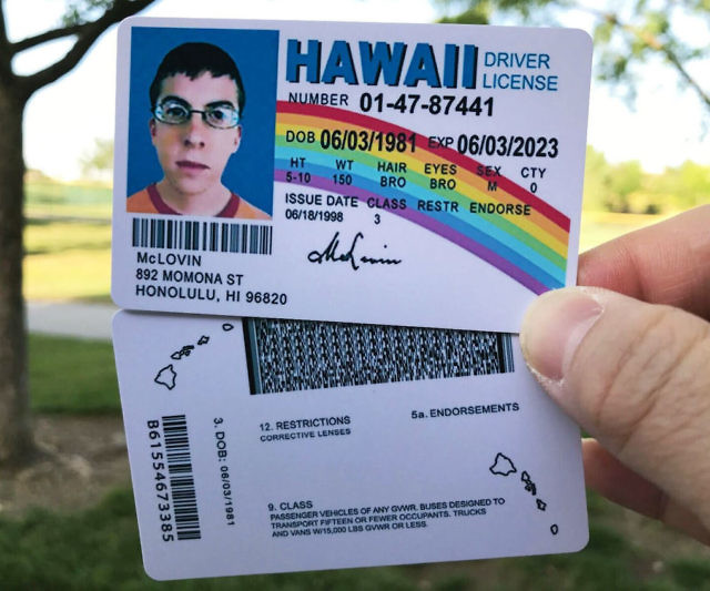 Hawaii Fake Id Maker