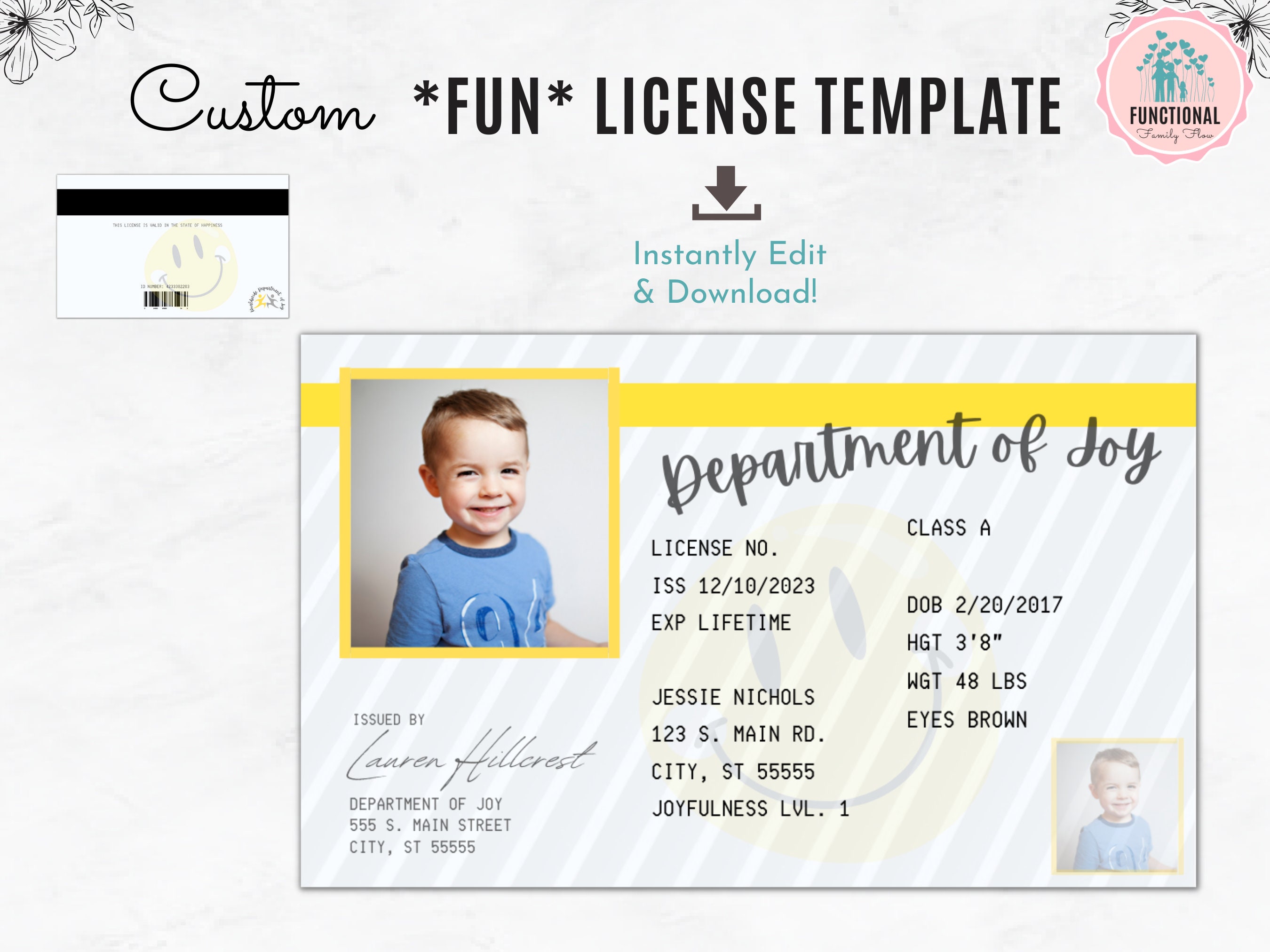 Hawaii Fake Id Templates