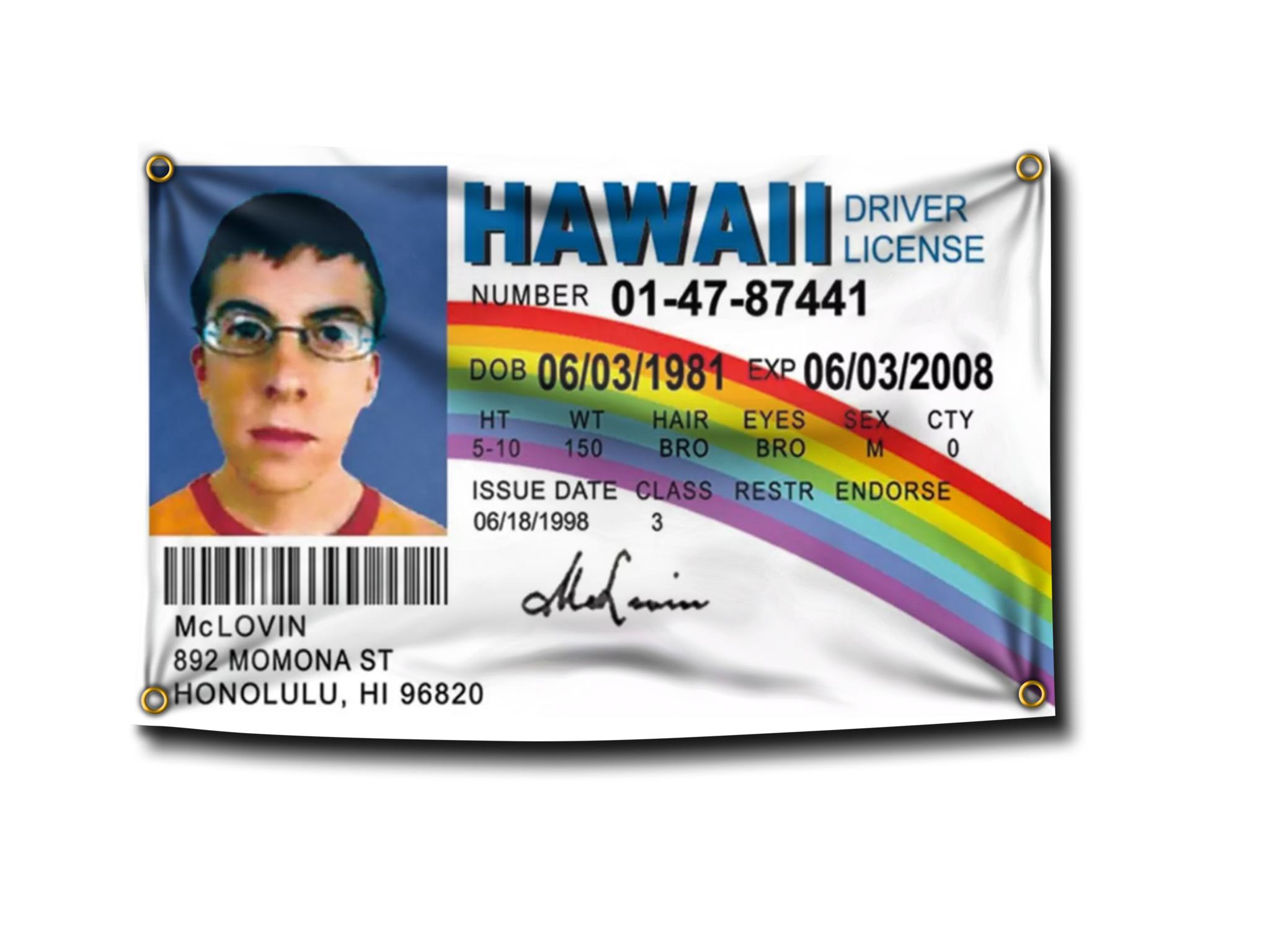 hawaii fake id