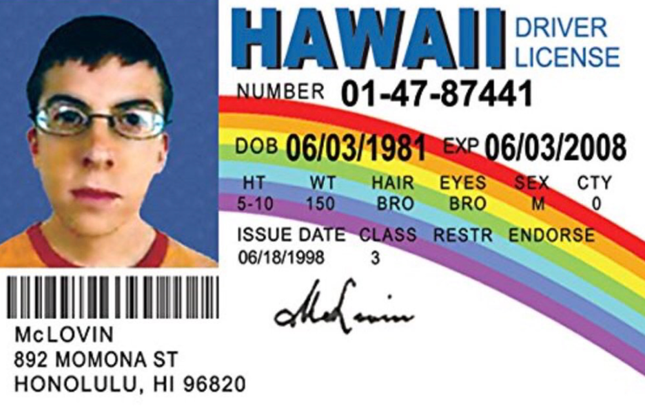 How Much Is A Hawaii Fake Id