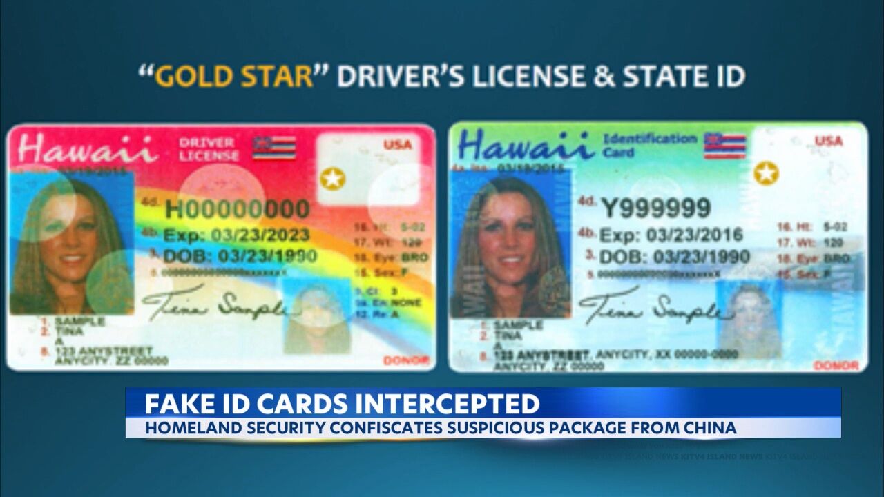 How Much Is A Hawaii Fake Id