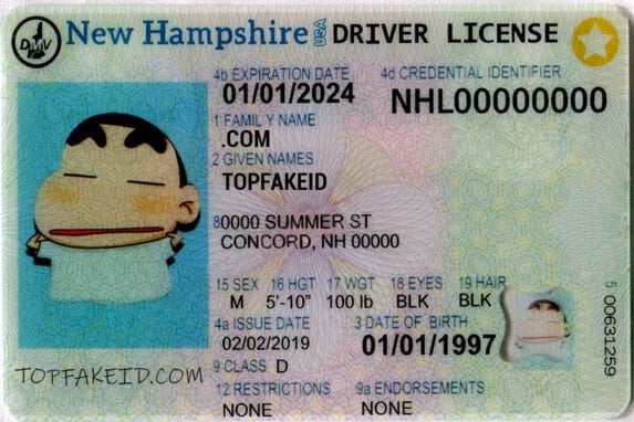 How Much Is A New Hampshire Fake Id