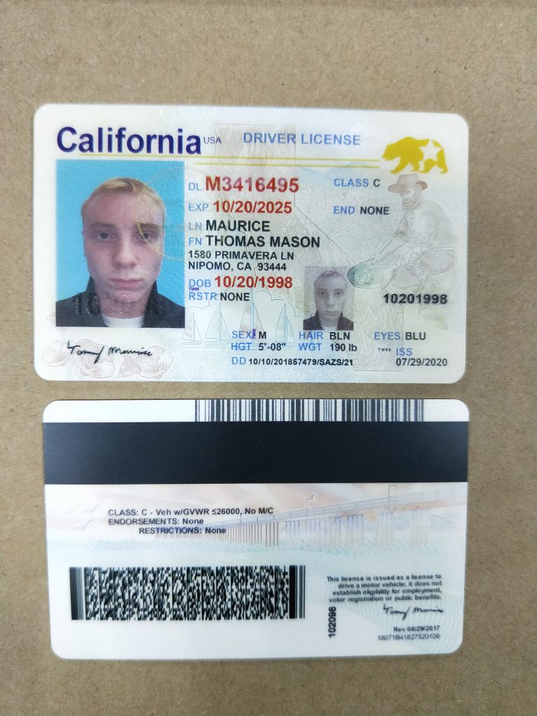 How To Get A California Fake Id