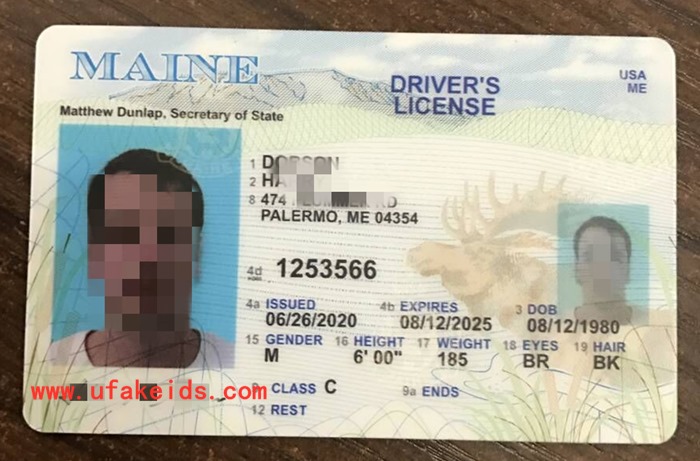 How To Make A Maine Fake Id