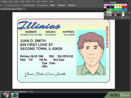 Illinois Fake Id Front And Back