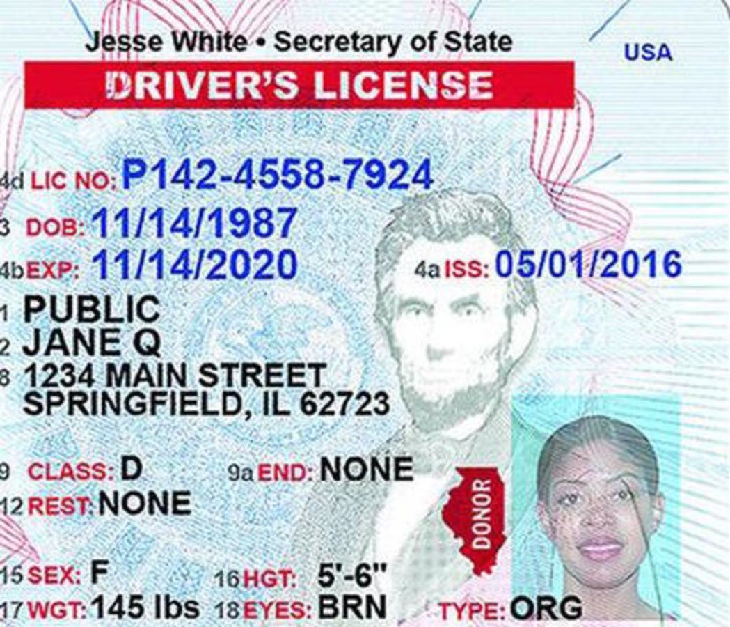 Illinois Fake Id Front And Back