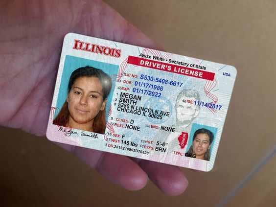 Illinois Scannable fake id