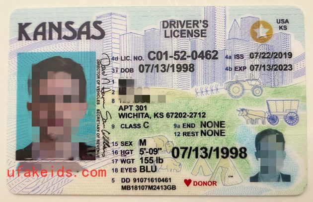 Kansas Fake Id Front And Back