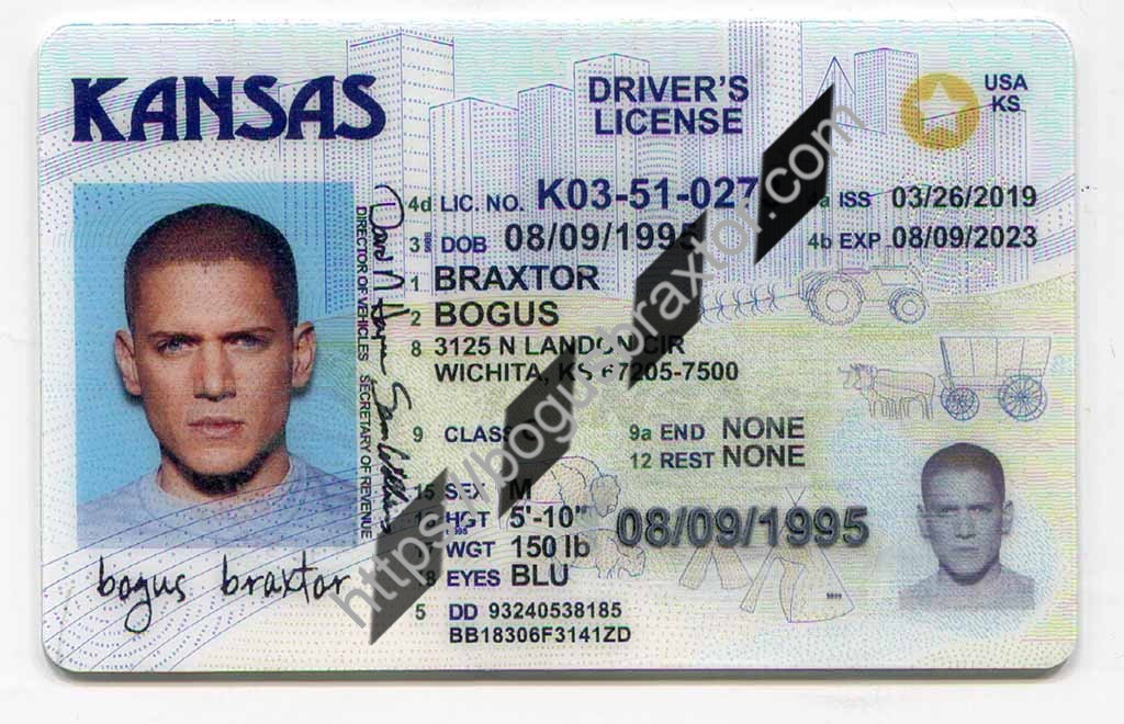 Kansas Fake Id Front And Back